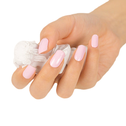 Blush Delight Semi Cured Gel Nail Strips