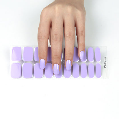 Lilac Dream Semi Cured Gel Nail Strips