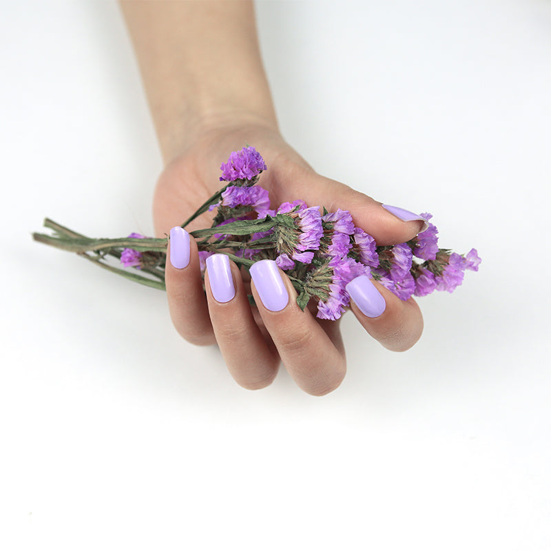 Lilac Dream Semi Cured Gel Nail Strips