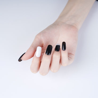 Monochrome Magic Semi Cured Gel Nail Strips