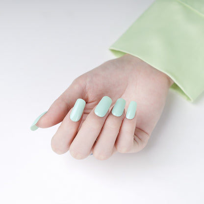 Minty Fresh Semi Cured Gel Nail Strips