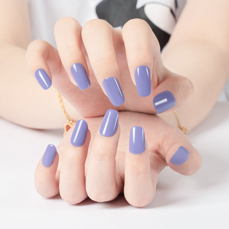 Lavender Bliss Semi Cured Gel Nail Strips