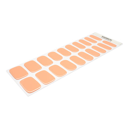 Peachy Wonders Semi Cured Gel Nail Strips