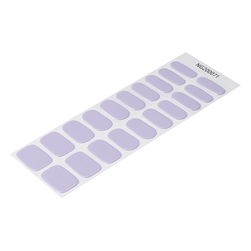 Lavender Serenity Semi Cured Gel Nail Strips