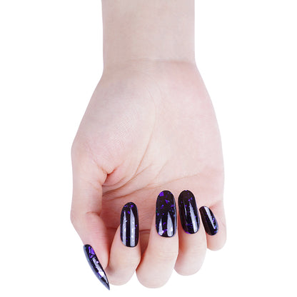 Mystic Violet Semi Cured Gel Nail Strips