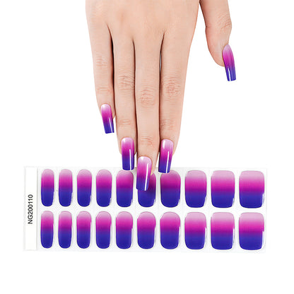 Twilight Symphony Semi Cured Gel Nail Strips