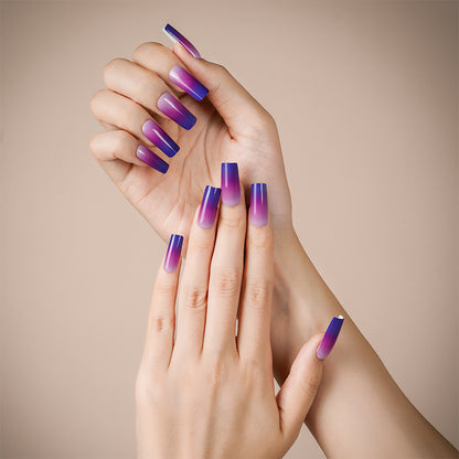 Twilight Symphony Semi Cured Gel Nail Strips