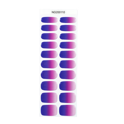 Twilight Symphony Semi Cured Gel Nail Strips