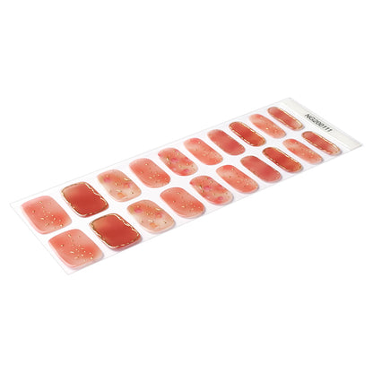 Autumn Rose Semi Cured Gel Nail Strips