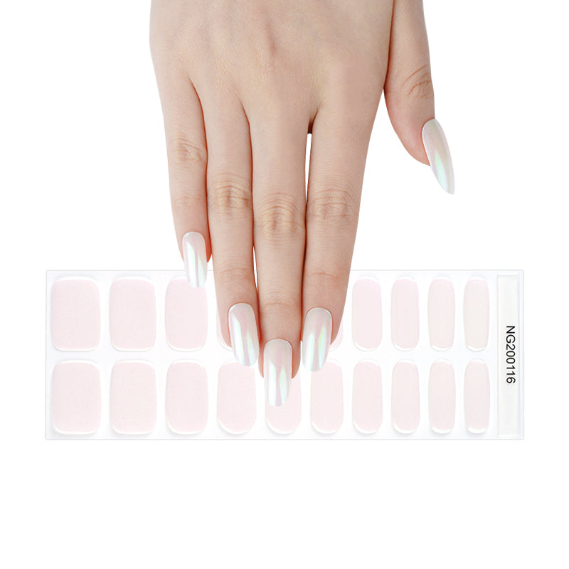 Blush Haze Semi Cured Gel Nail Strips