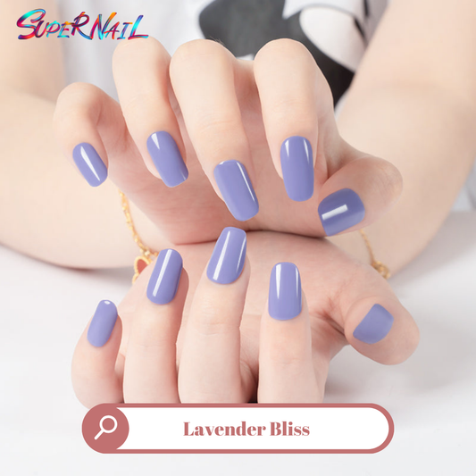 Lavender Bliss Semi Cured Gel Nail Strips