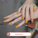 Autumn Fox Semi Cured Gel Nail Strips