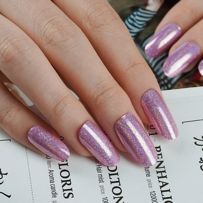 Lavender Bling Semi Cured Gel Nail Strips