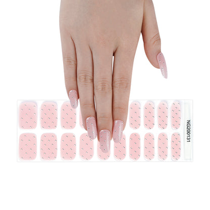 Pastel Petals Semi Cured Gel Nail Strips