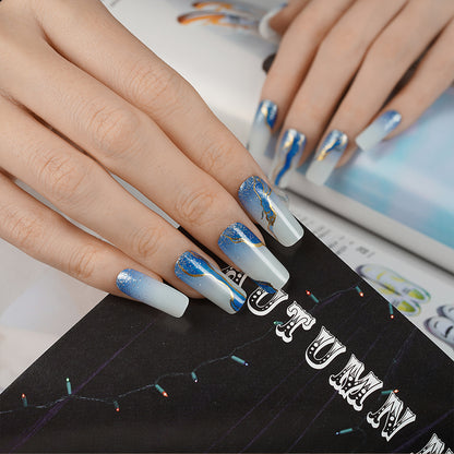 Azure Dream Semi Cured Gel Nail Strips