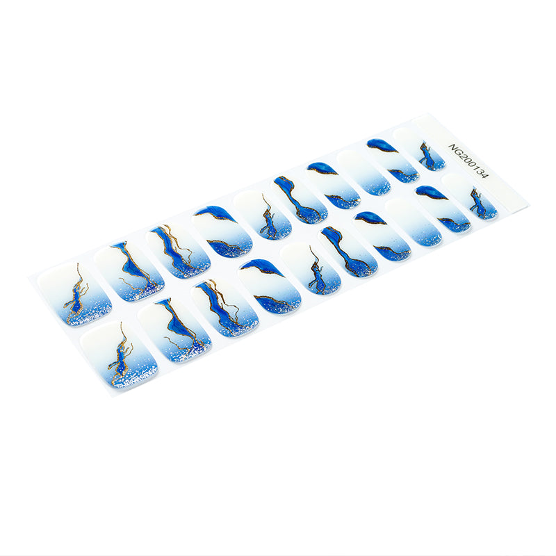 Azure Dream Semi Cured Gel Nail Strips