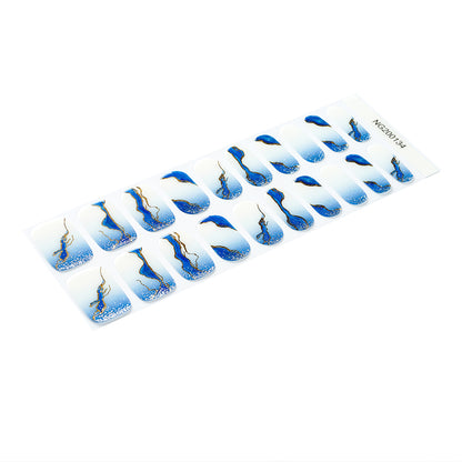 Azure Dream Semi Cured Gel Nail Strips