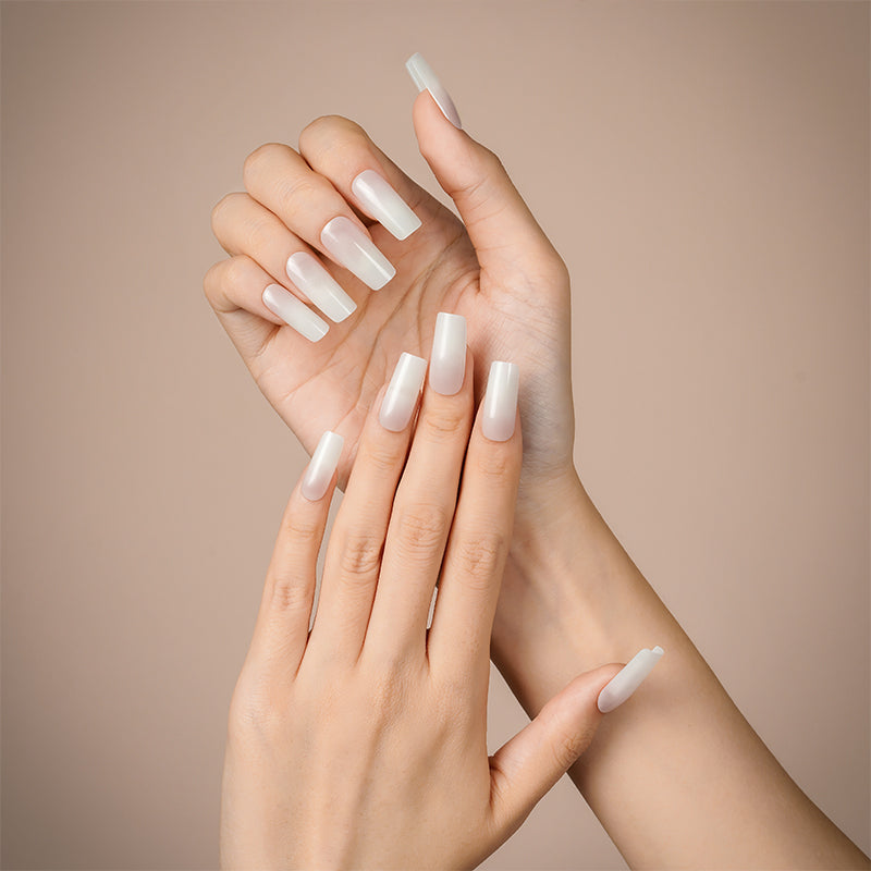 Pearl Whisper Semi Cured Gel Nail Strips