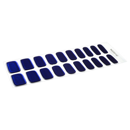 Sapphire Shimmer Semi Cured Gel Nail Strips