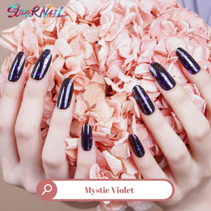 Mystic Violet Semi Cured Gel Nail Strips