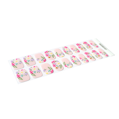 Botanical Bliss Semi Cured Gel Nail Strips