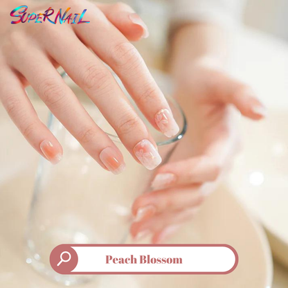 Peach Blossom Semi Cured Gel Nail Strips