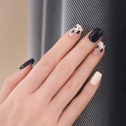 Dappled Dots Semi Cured Gel Nail Strips