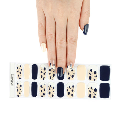 Dappled Dots Semi Cured Gel Nail Strips