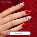 Berry Bliss Semi Cured Gel Nail Strips