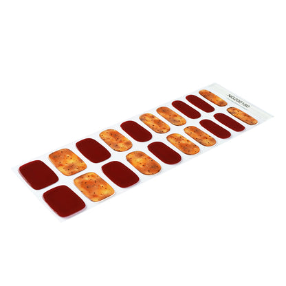 Amber Spice Semi Cured Gel Nail Strips