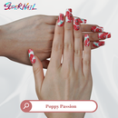 Poppy Passion Semi Cured Gel Nail Strips