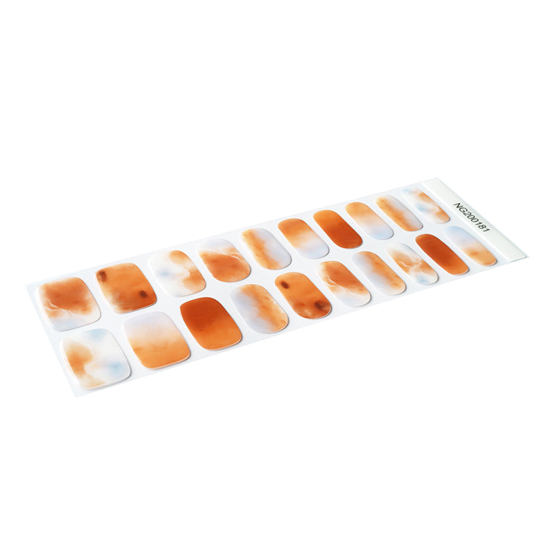 Rustic Sunset Semi Cured Gel Nail Strips