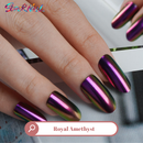 Royal Amethyst Semi Cured Gel Nail Strips