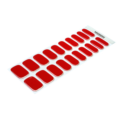 Scarlet Elegance Semi Cured Gel Nail Strips