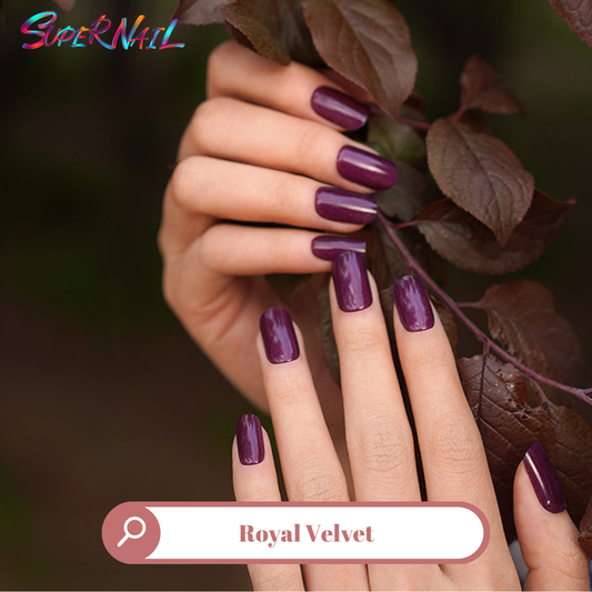 Royal Velvet Semi Cured Gel Nail Strips