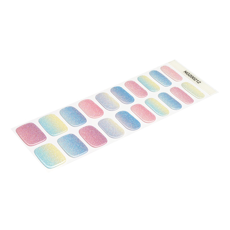 Pastel Prism Semi Cured Gel Nail Strips