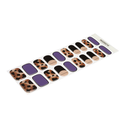 Bold Panther Semi Cured Gel Nail Strips