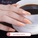 Sparkling Sunrise Semi Cured Gel Nail Strips