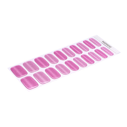 Rosy Delight Semi Cured Gel Nail Strips