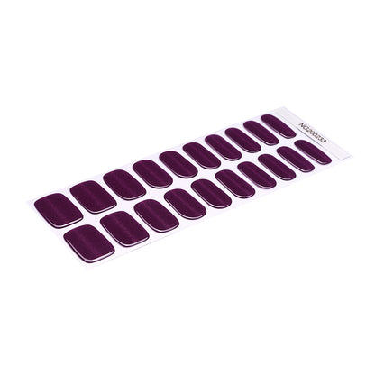 Royal Velvet Semi Cured Gel Nail Strips