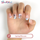 Spring Blossom Semi Cured Gel Nail Strips