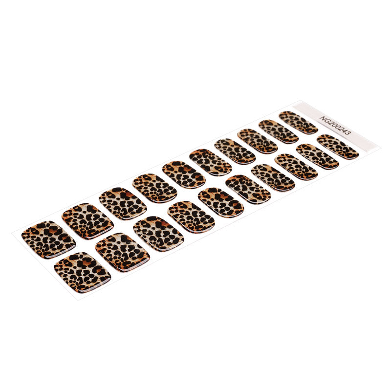 Savannah Spots Semi Cured Gel Nail Strips