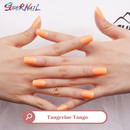 Tangerine Tango Semi Cured Gel Nail Strips