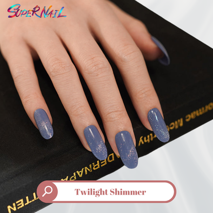 Twilight Shimmer Semi Cured Gel Nail Strips