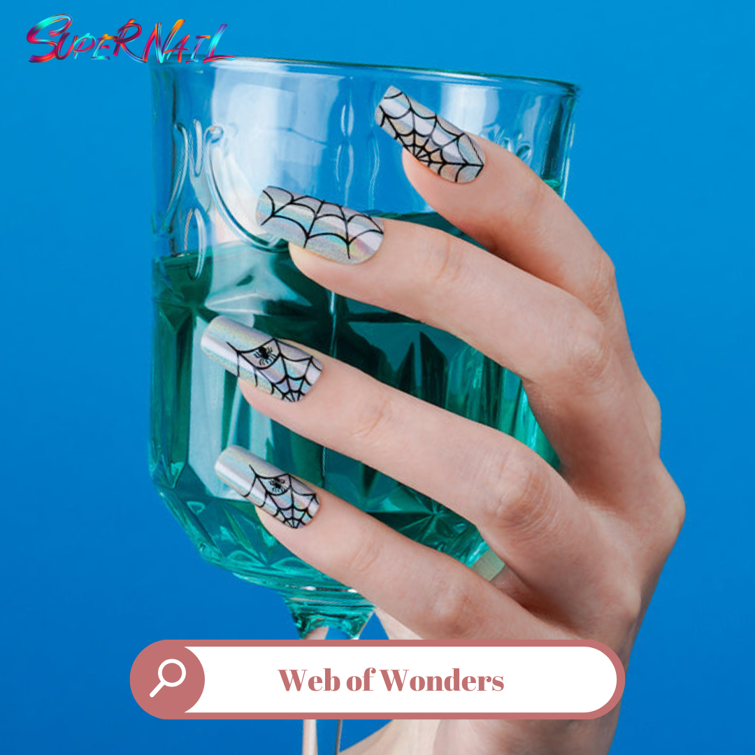 Web of Wonders Semi Cured Gel Nail Strips