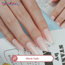 Blush Nude Semi Cured Gel Nail Strips