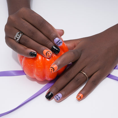 Halloween Haunt Semi Cured Gel Nail Strips