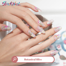 Botanical Bliss Semi Cured Gel Nail Strips