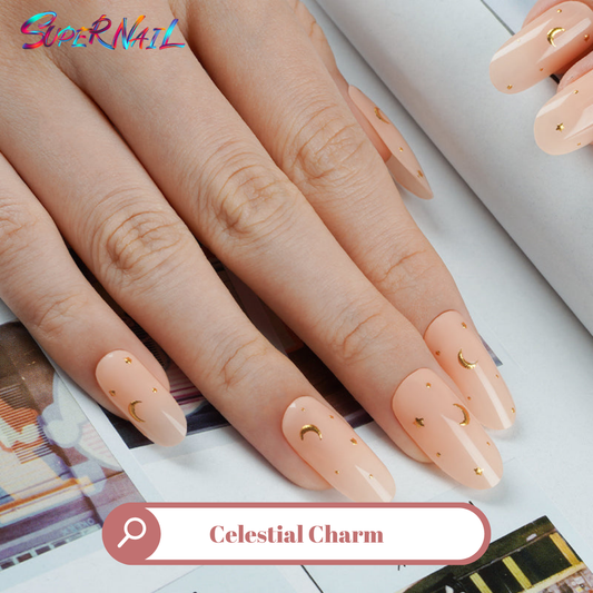 Celestial Charm Semi Cured Gel Nail Strips