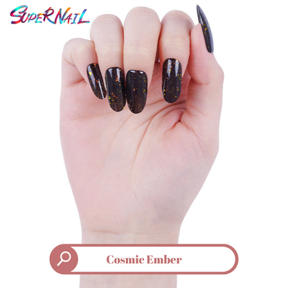 Cosmic Ember Semi Cured Gel Nail Strips